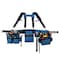 Bucket Boss Tool Belt, Framers Rig, 3 Bag, Royal Blue, Royal Blue, 1680 Heavy Duty Poly Fabric, 29 Pockets 55185-RB - alternate 2